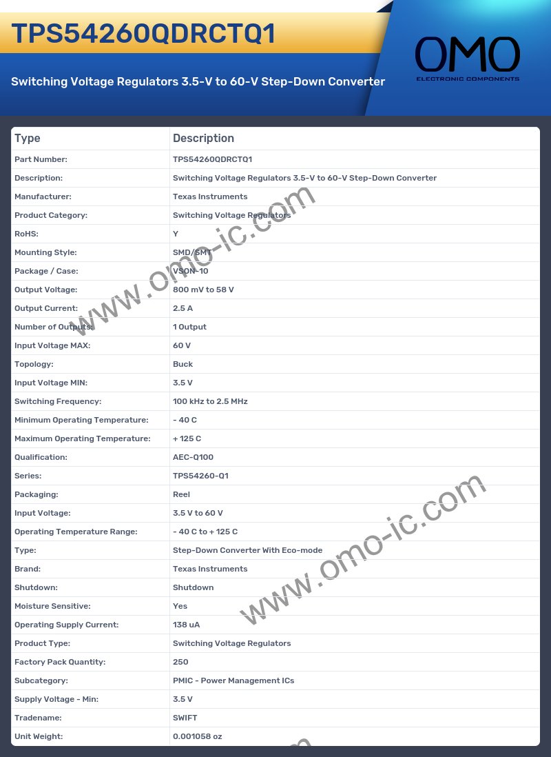 TPS54260QDRCTQ1