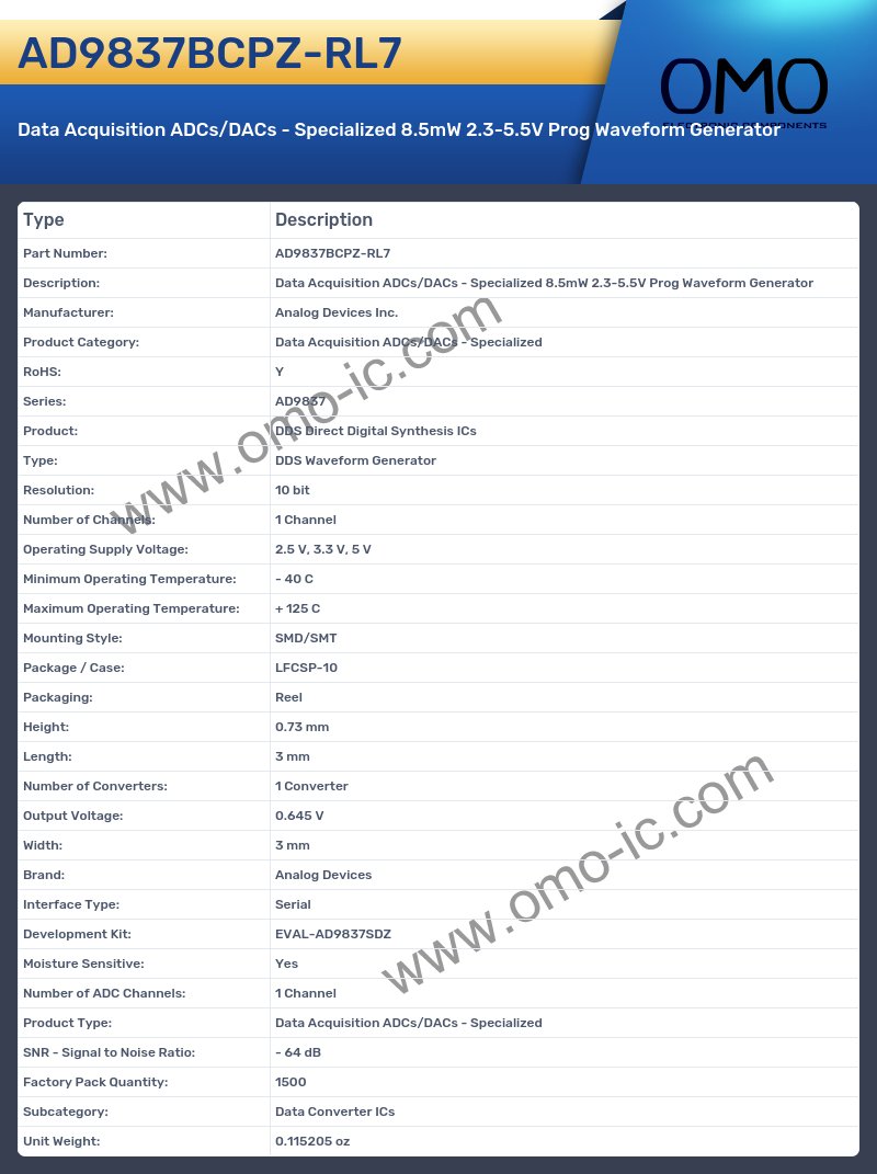 AD9837BCPZ-RL7