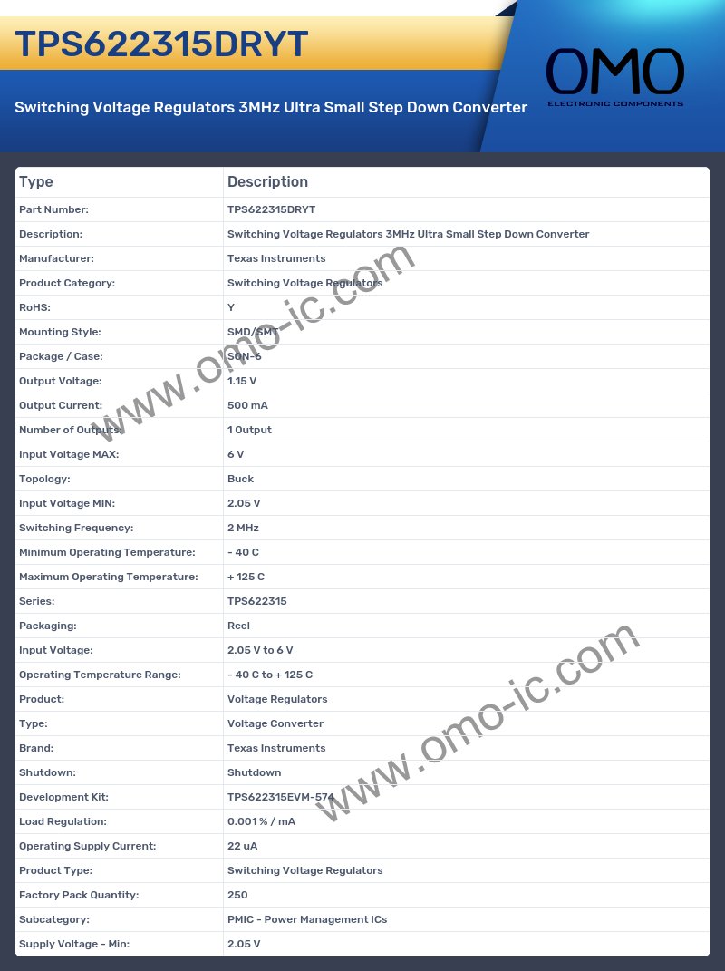 TPS622315DRYT