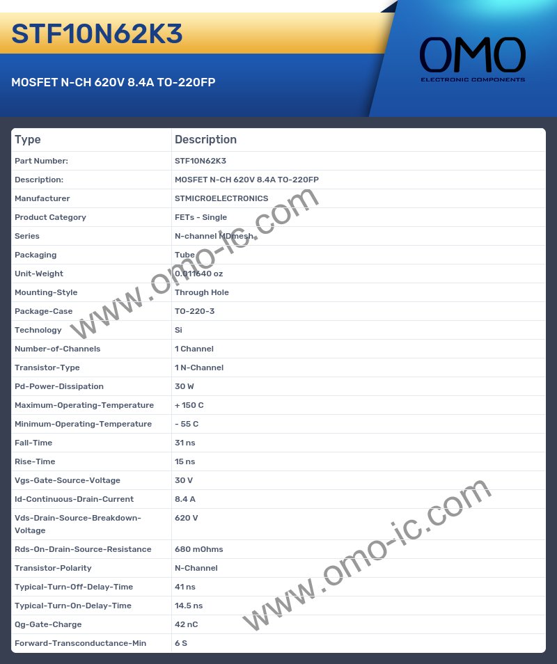 STF10N62K3
