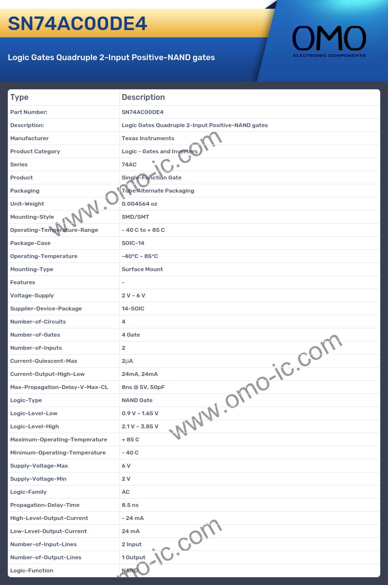 SN74AC00DE4
