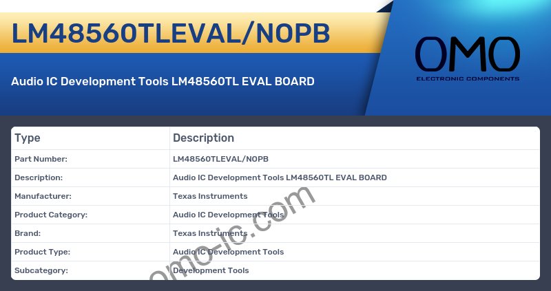 LM48560TLEVAL/NOPB