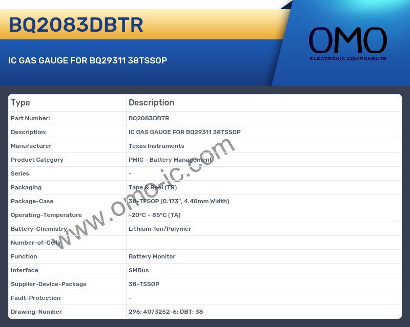 BQ2083DBTR