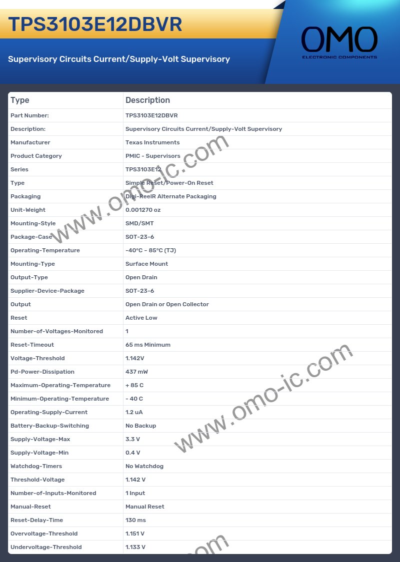 TPS3103E12DBVR