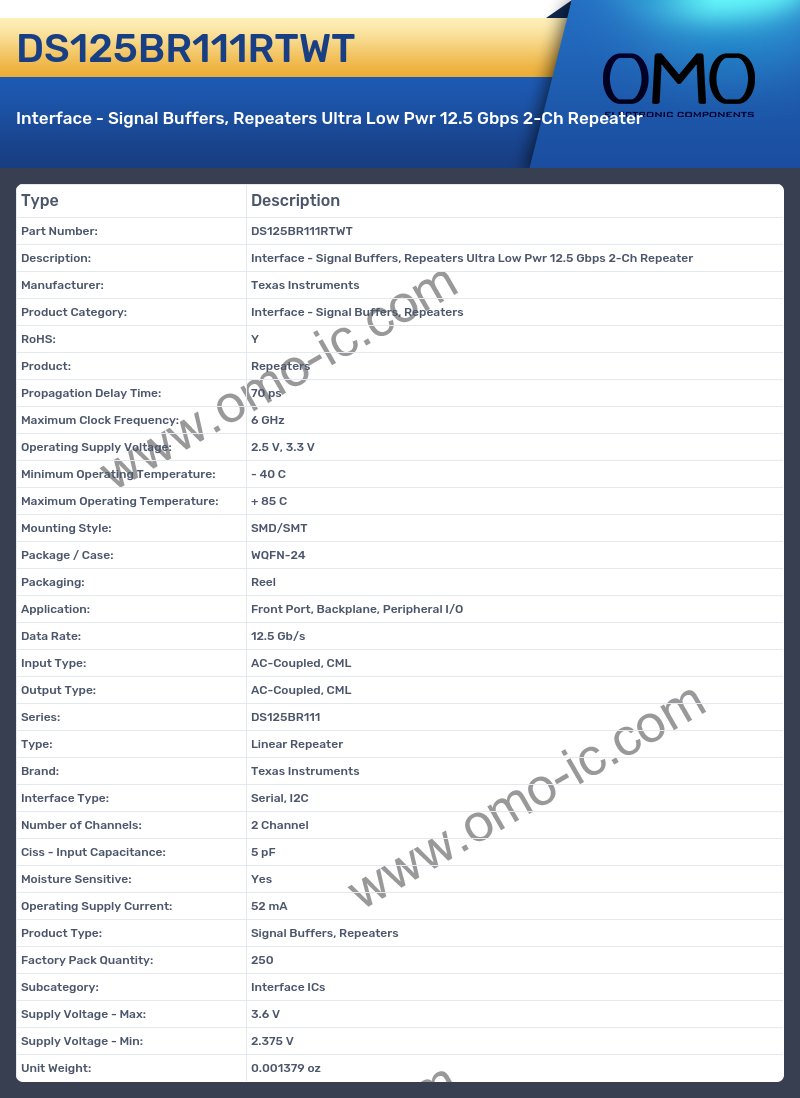 DS125BR111RTWT