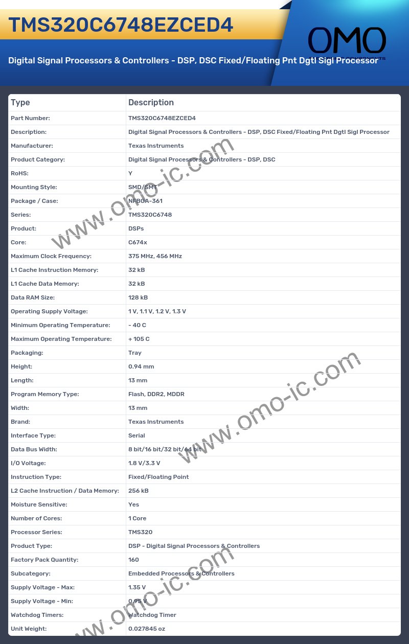 TMS320C6748EZCED4