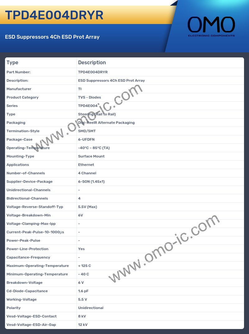 TPD4E004DRYR