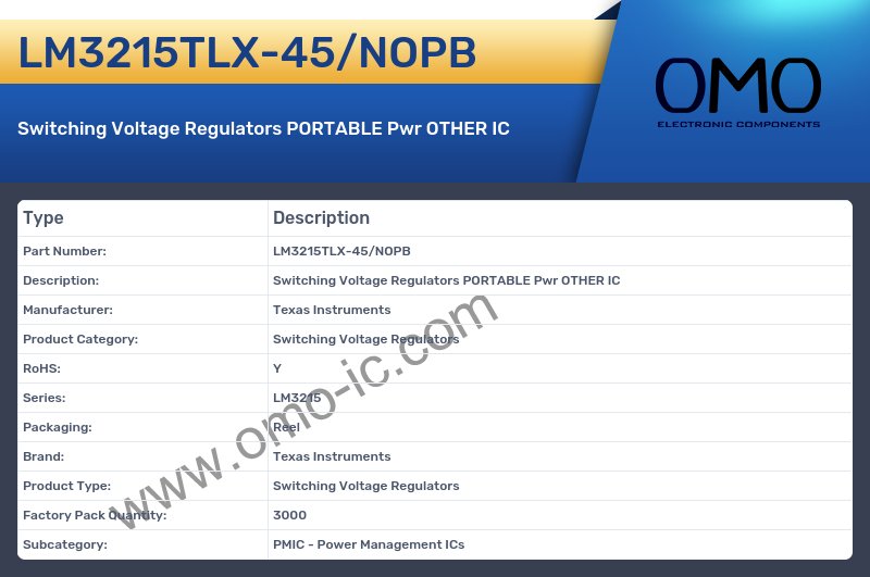 LM3215TLX-45/NOPB