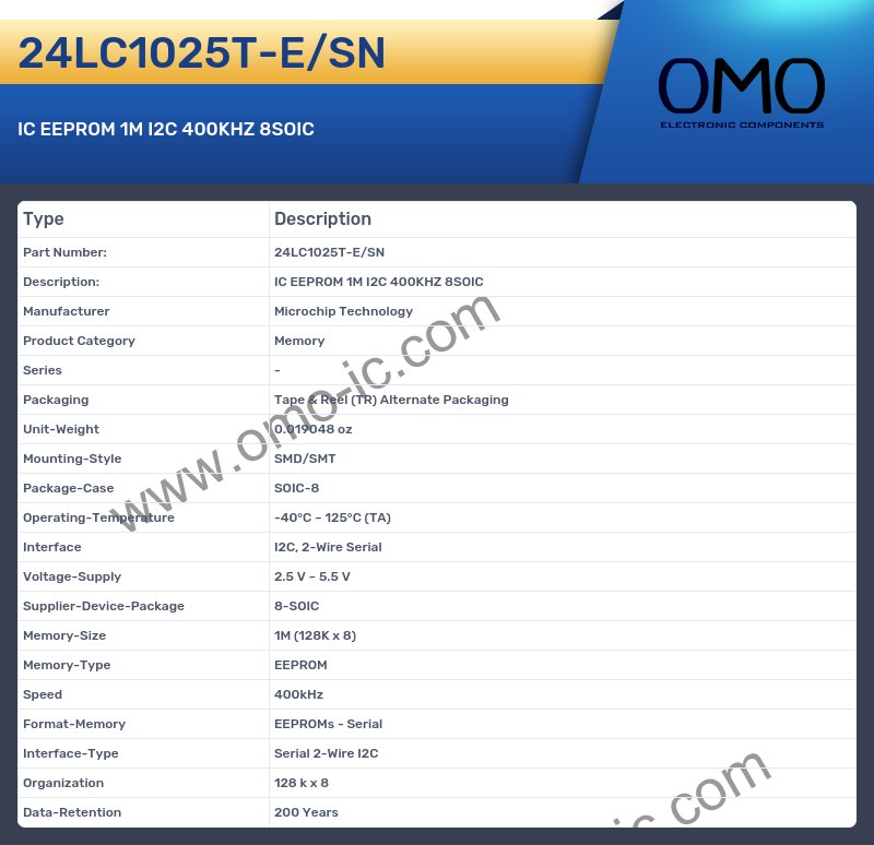 24LC1025T-E/SN