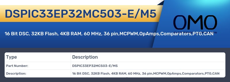 DSPIC33EP32MC503-E/M5