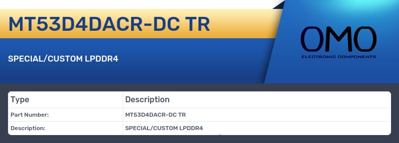 MT53D4DACR-DC TR