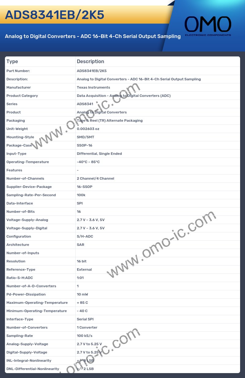 ADS8341EB/2K5