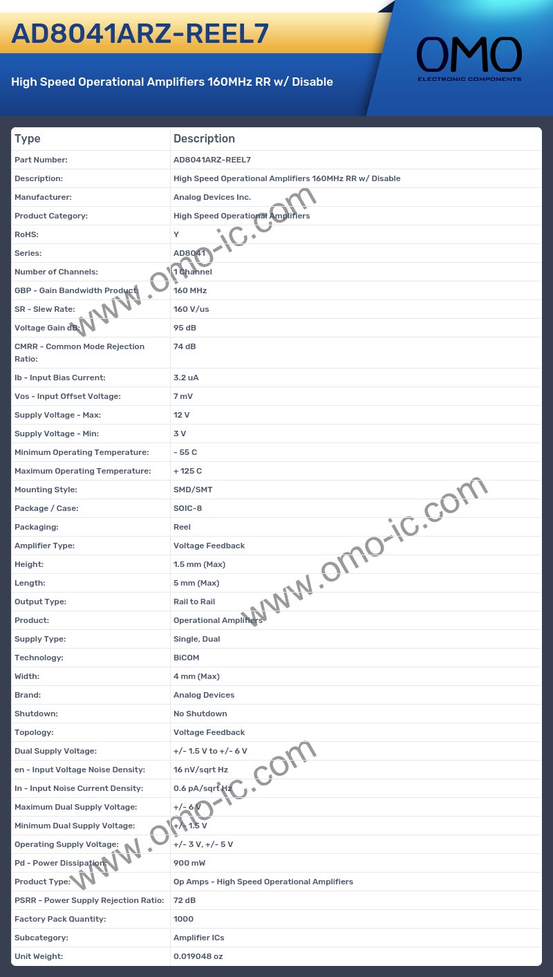 AD8041ARZ-REEL7