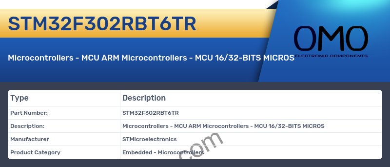 STM32F302RBT6TR