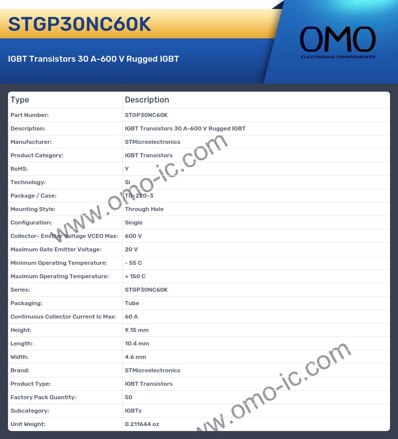 STGP30NC60K