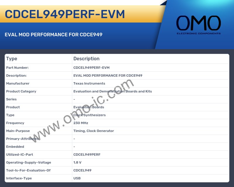 CDCEL949PERF-EVM