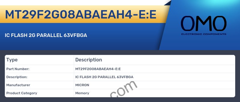 MT29F2G08ABAEAH4-E:E