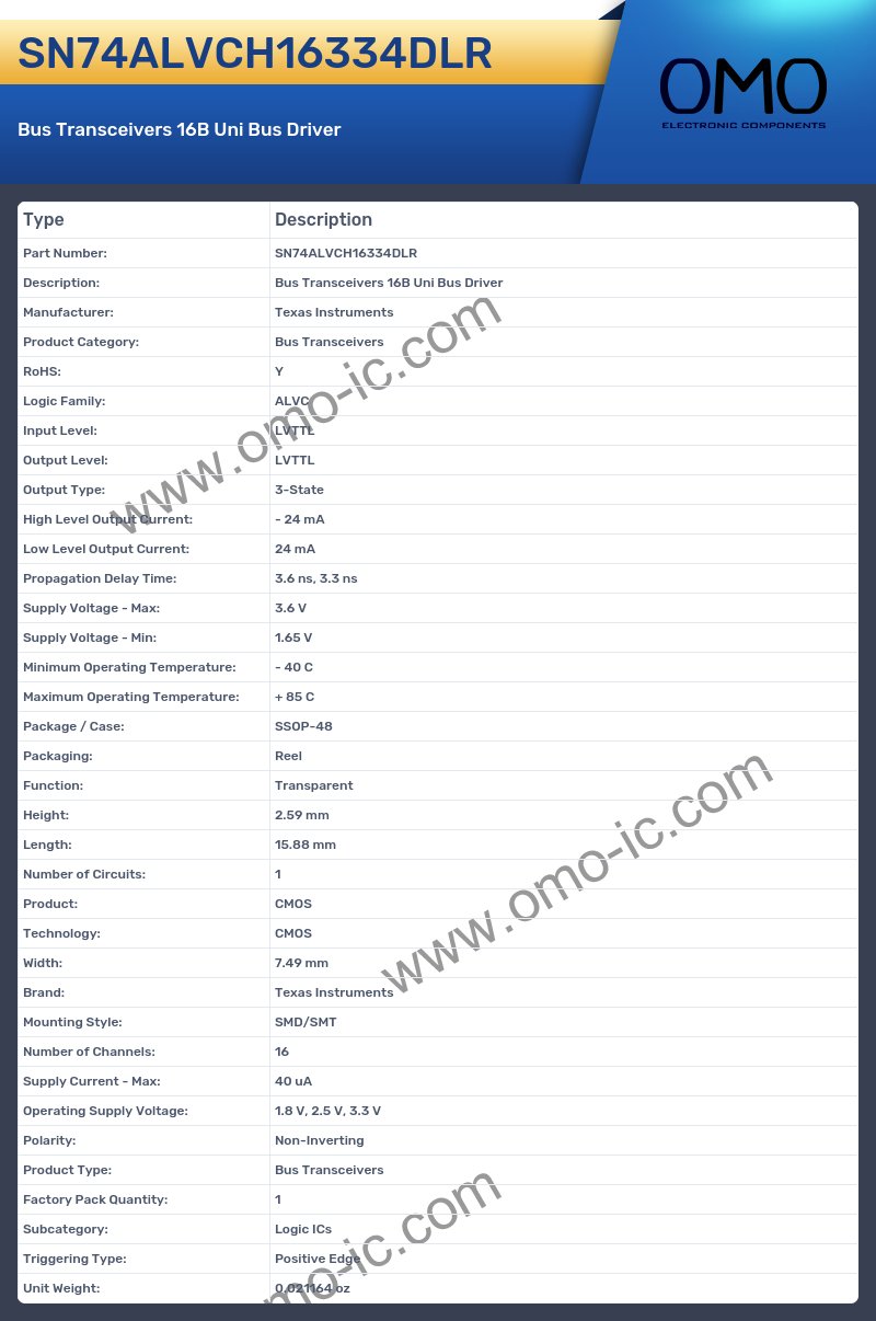 SN74ALVCH16334DLR