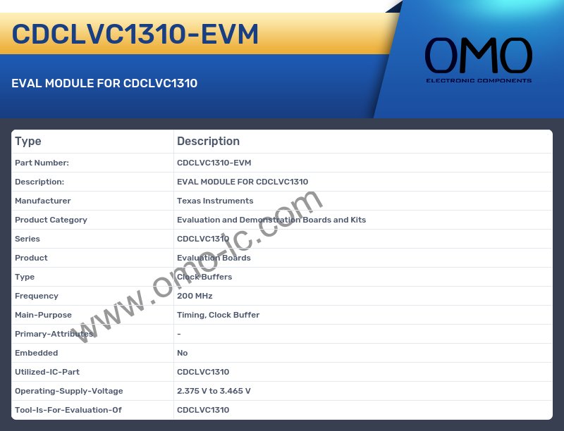 CDCLVC1310-EVM