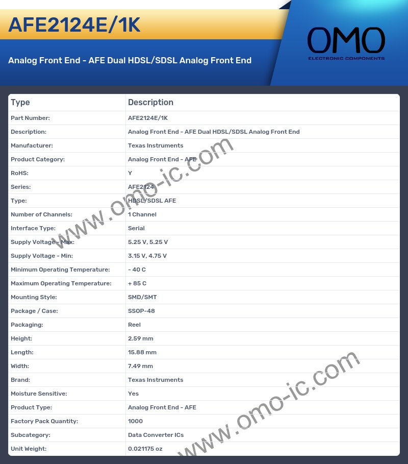 AFE2124E/1K