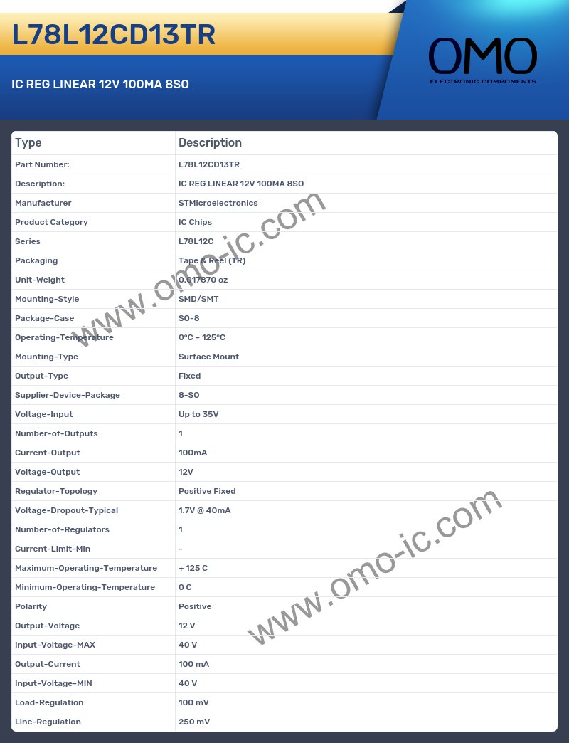 L78L12CD13TR