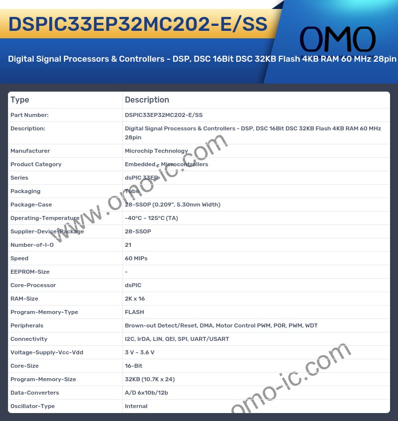 DSPIC33EP32MC202-E/SS