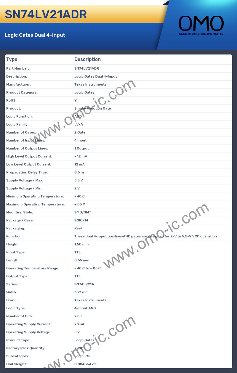 SN74LV21ADR