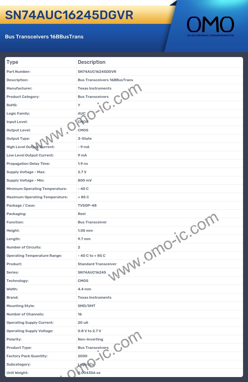 SN74AUC16245DGVR