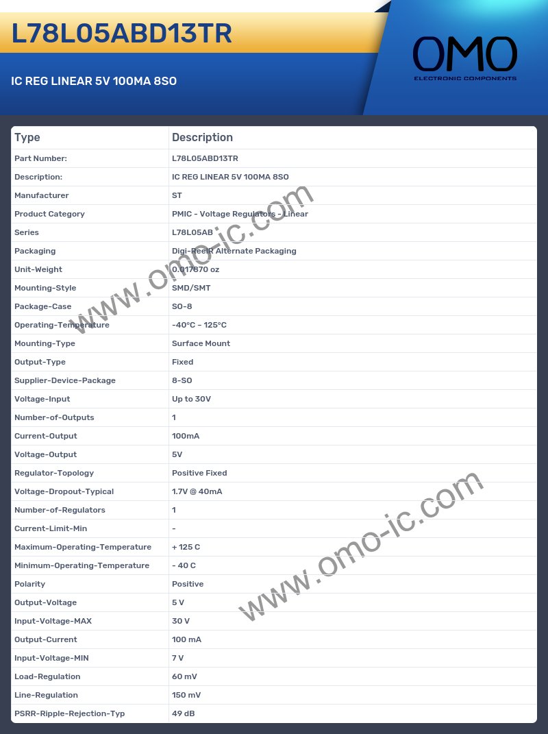 L78L05ABD13TR