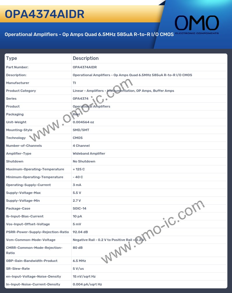 OPA4374AIDR