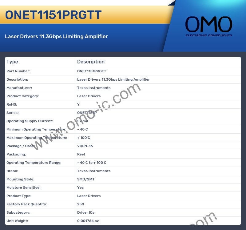 ONET1151PRGTT