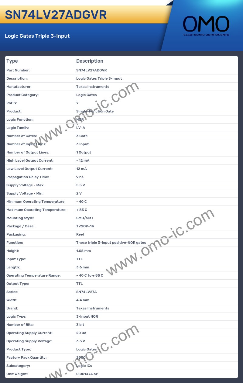 SN74LV27ADGVR