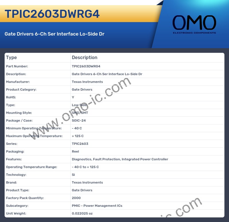 TPIC2603DWRG4