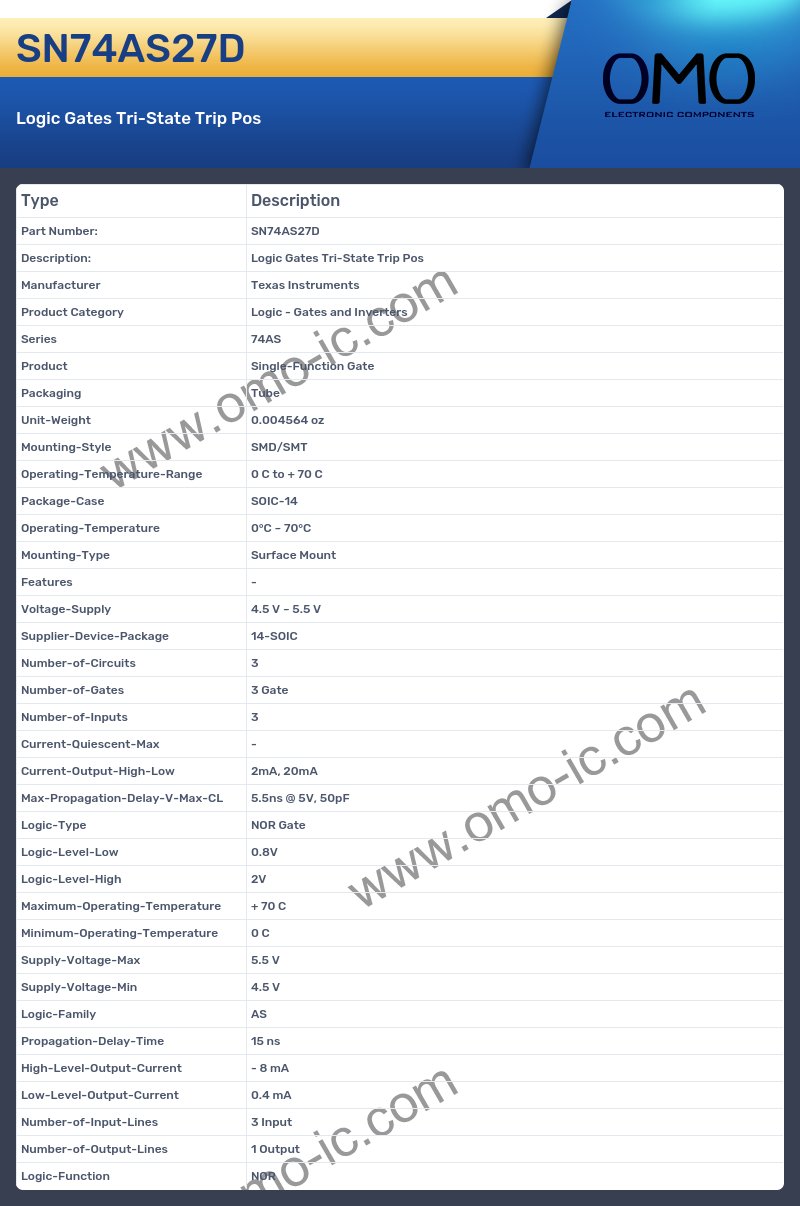 SN74AS27D