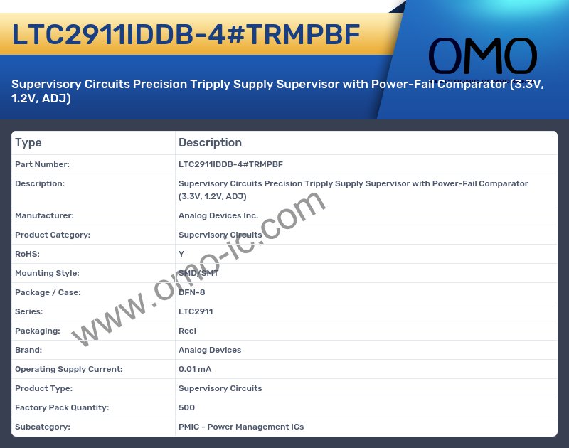 LTC2911IDDB-4#TRMPBF