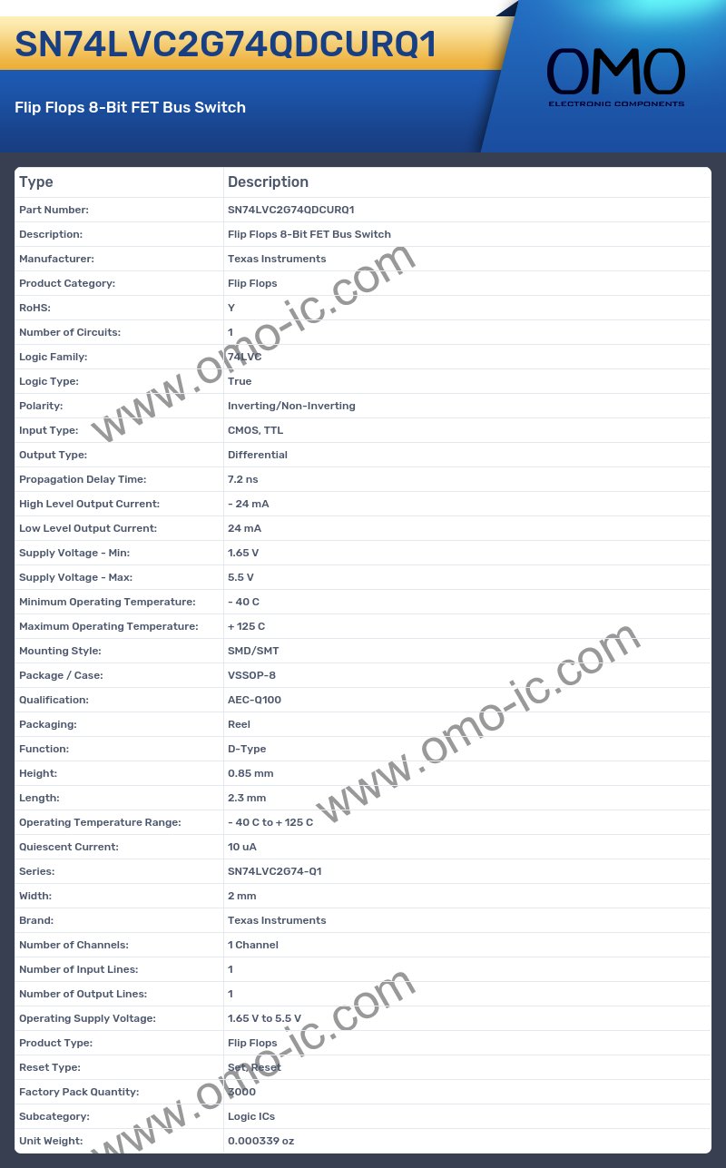 SN74LVC2G74QDCURQ1