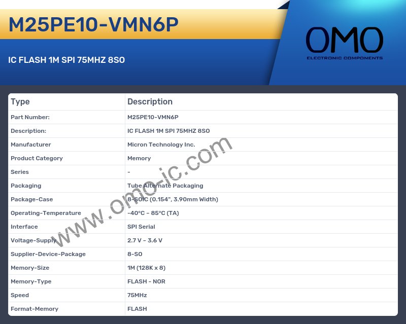 M25PE10-VMN6P