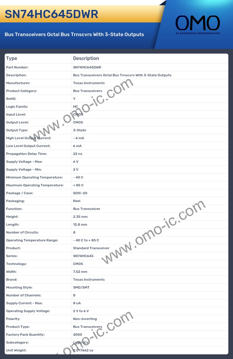 SN74HC645DWR
