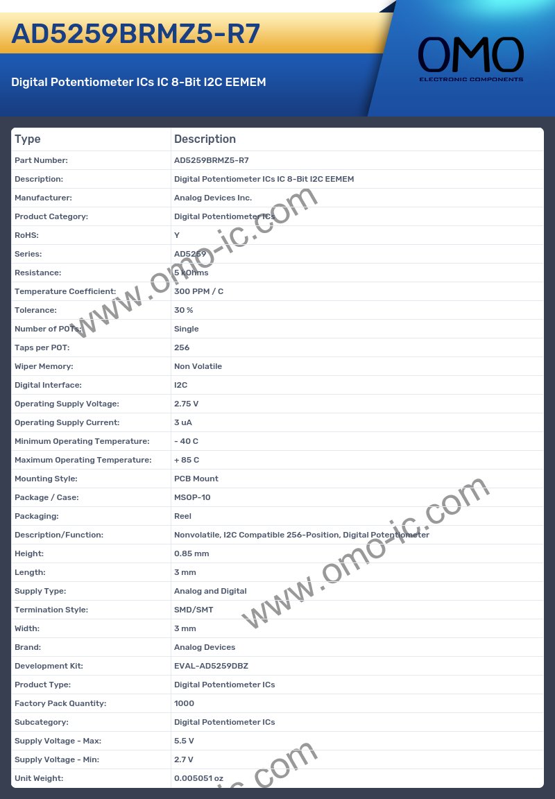 AD5259BRMZ5-R7