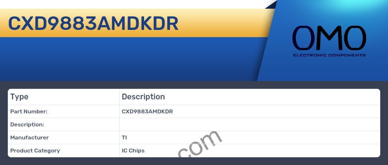 CXD9883AMDKDR