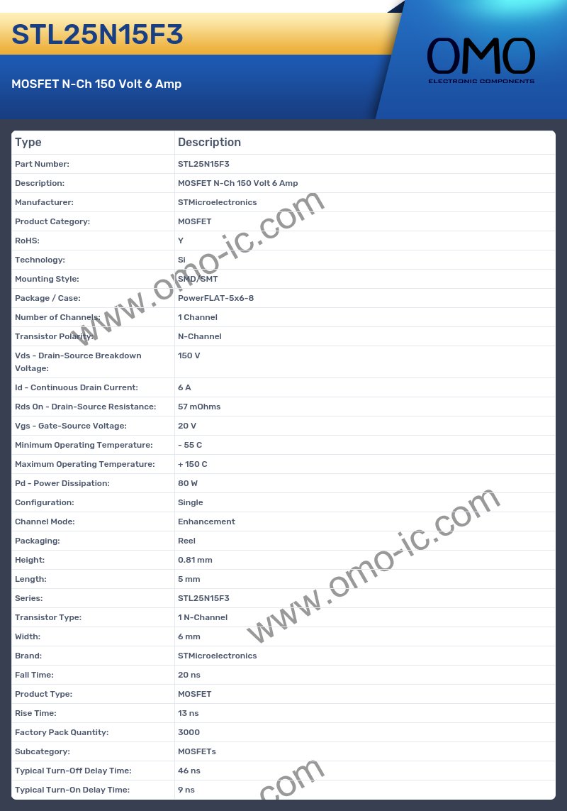 STL25N15F3