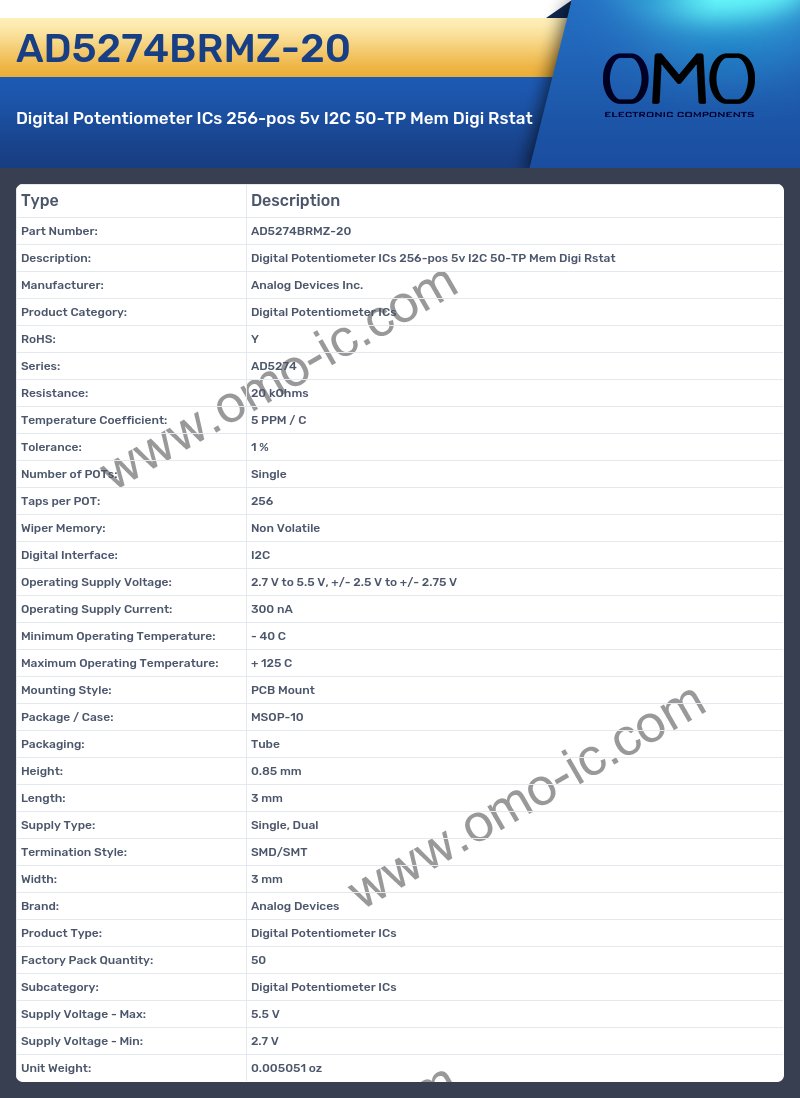 AD5274BRMZ-20