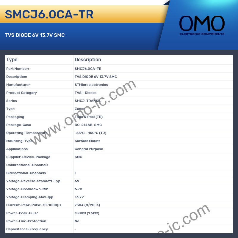 SMCJ6.0CA-TR