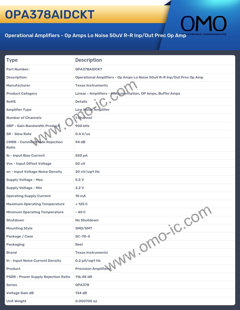 OPA378AIDCKT