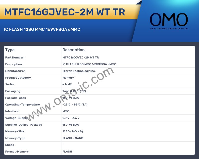MTFC16GJVEC-2M WT TR
