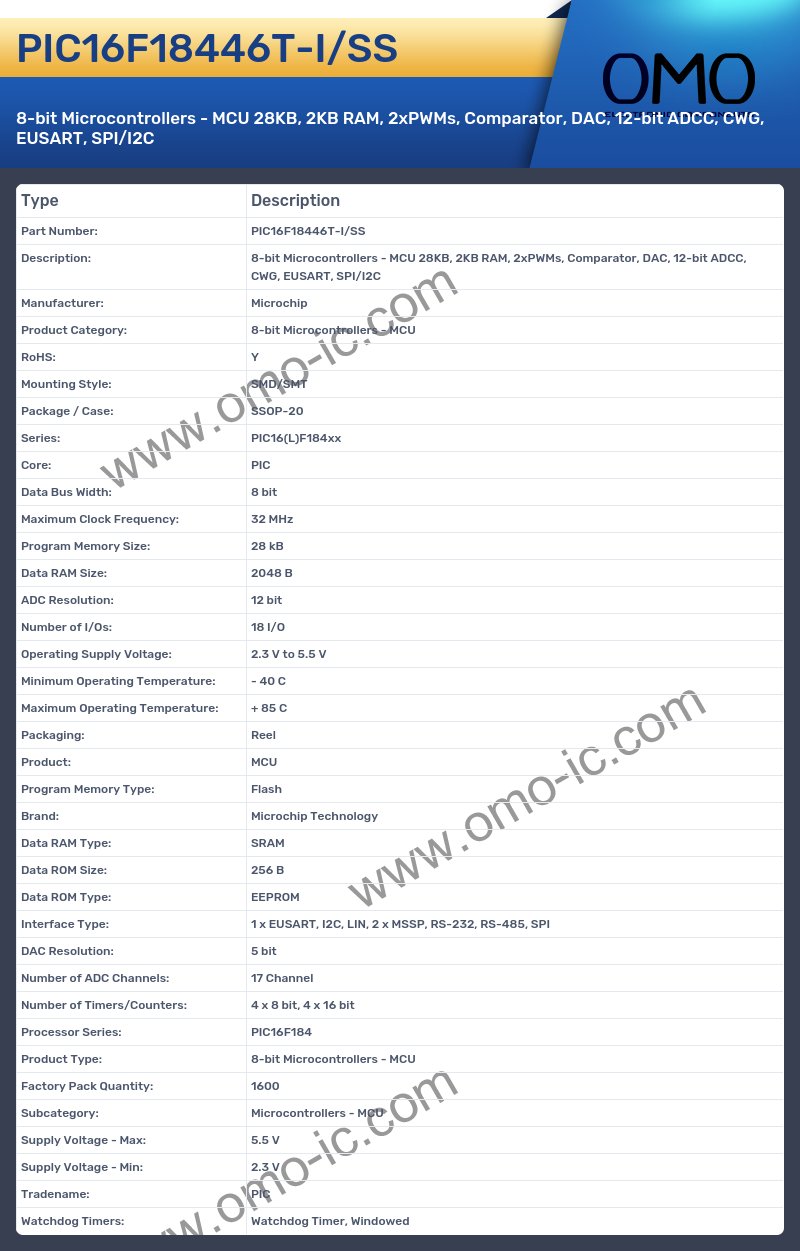 PIC16F18446T-I/SS