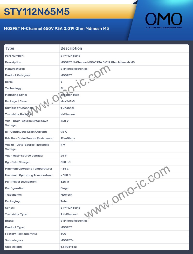STY112N65M5