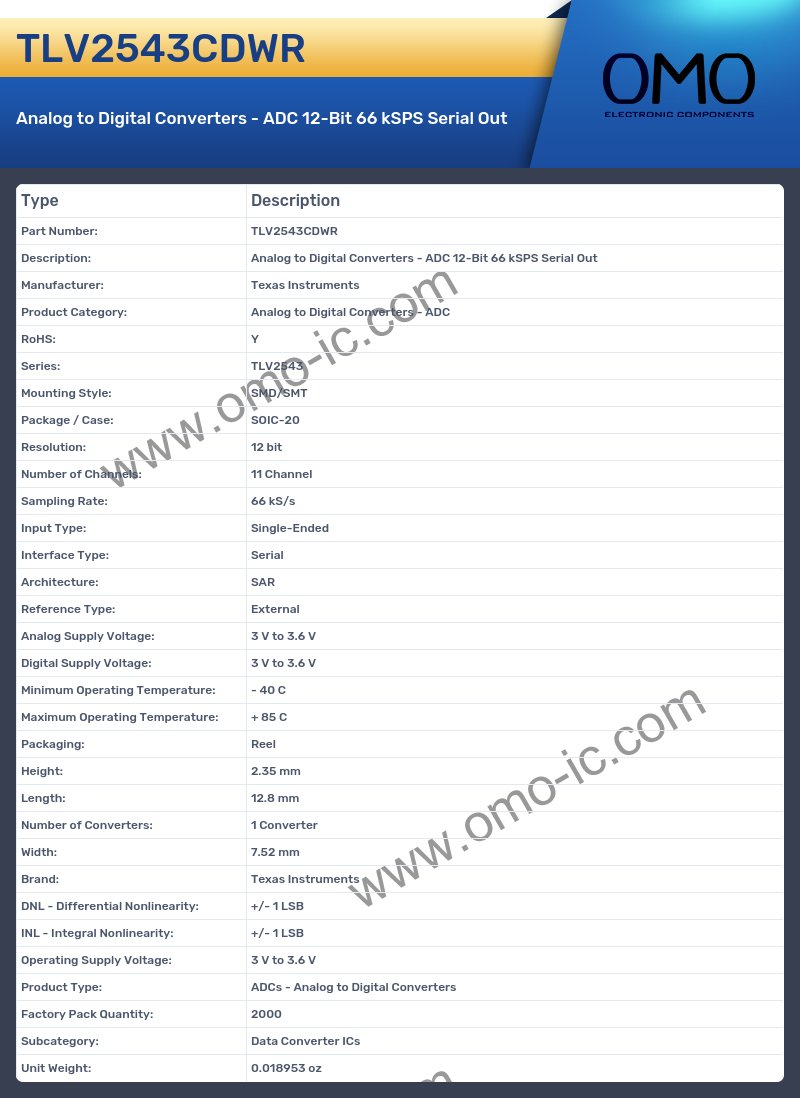 TLV2543CDWR