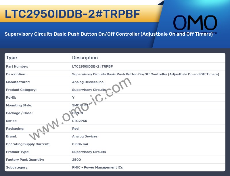LTC2950IDDB-2#TRPBF