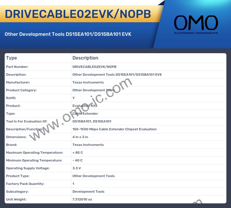 DRIVECABLE02EVK/NOPB
